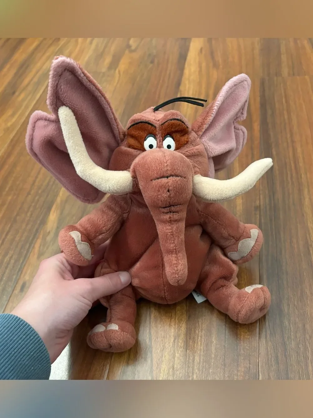 Tarzan Disney Tantor Vintage Elephant Plush